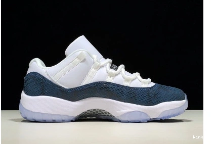LOW (2019) RETRO CD6846-102 NAVY JORDAN SNAKE - 11 0714